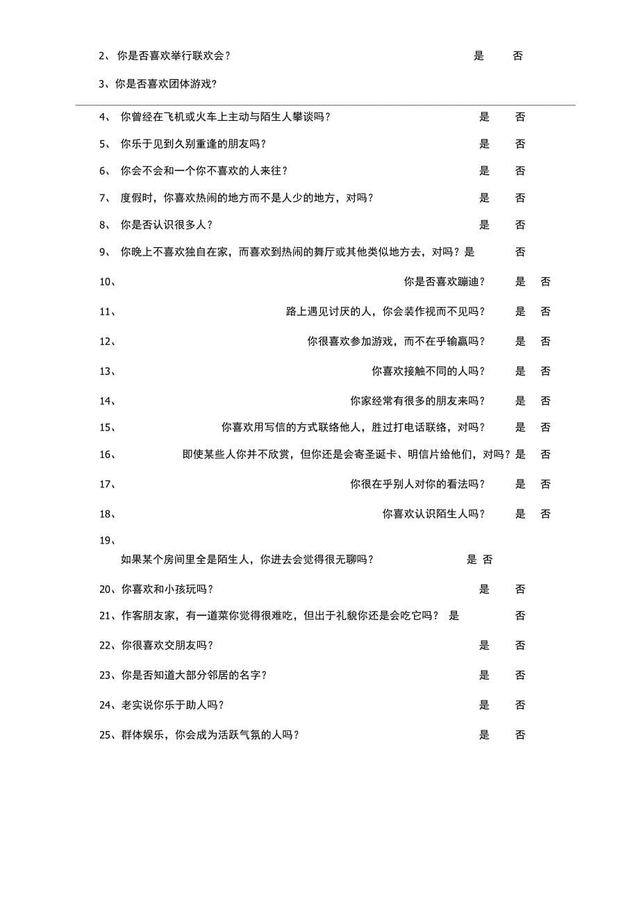 管理人员素质测评试题_第5页