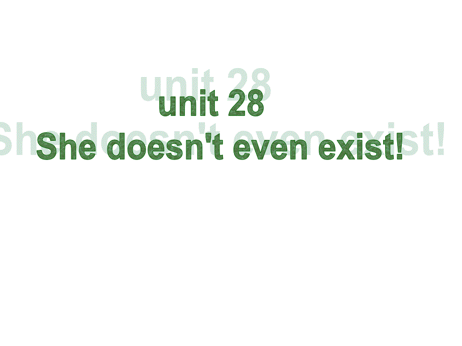 青少版新概念Bunit8_第1页