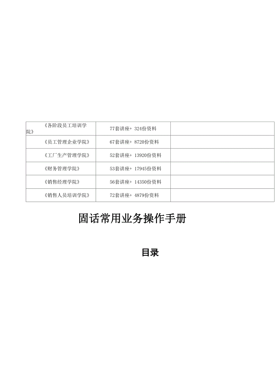 固话常用业务操作必备手册_第2页