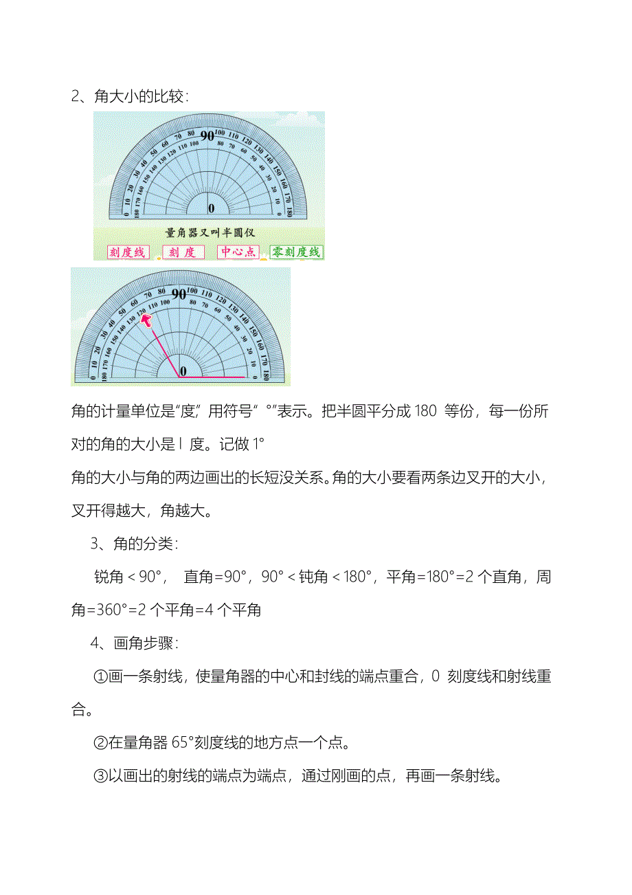 人教版四年级数学上册知识点总结_第4页