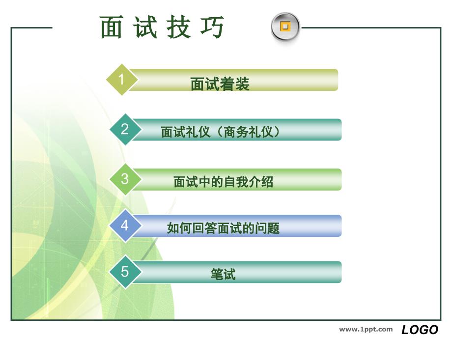 专题面试技巧PPT课件_第2页