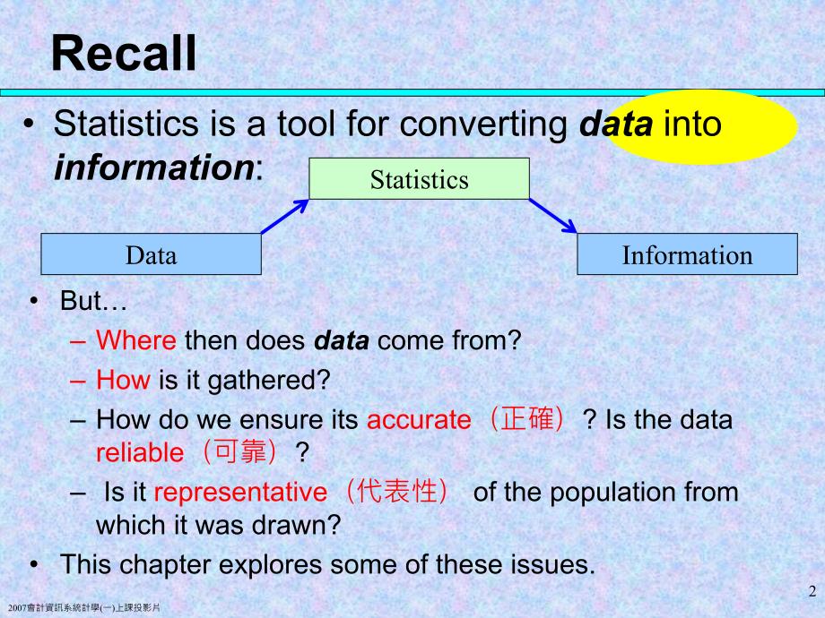 会计资讯系统计学上课投影课件_第2页