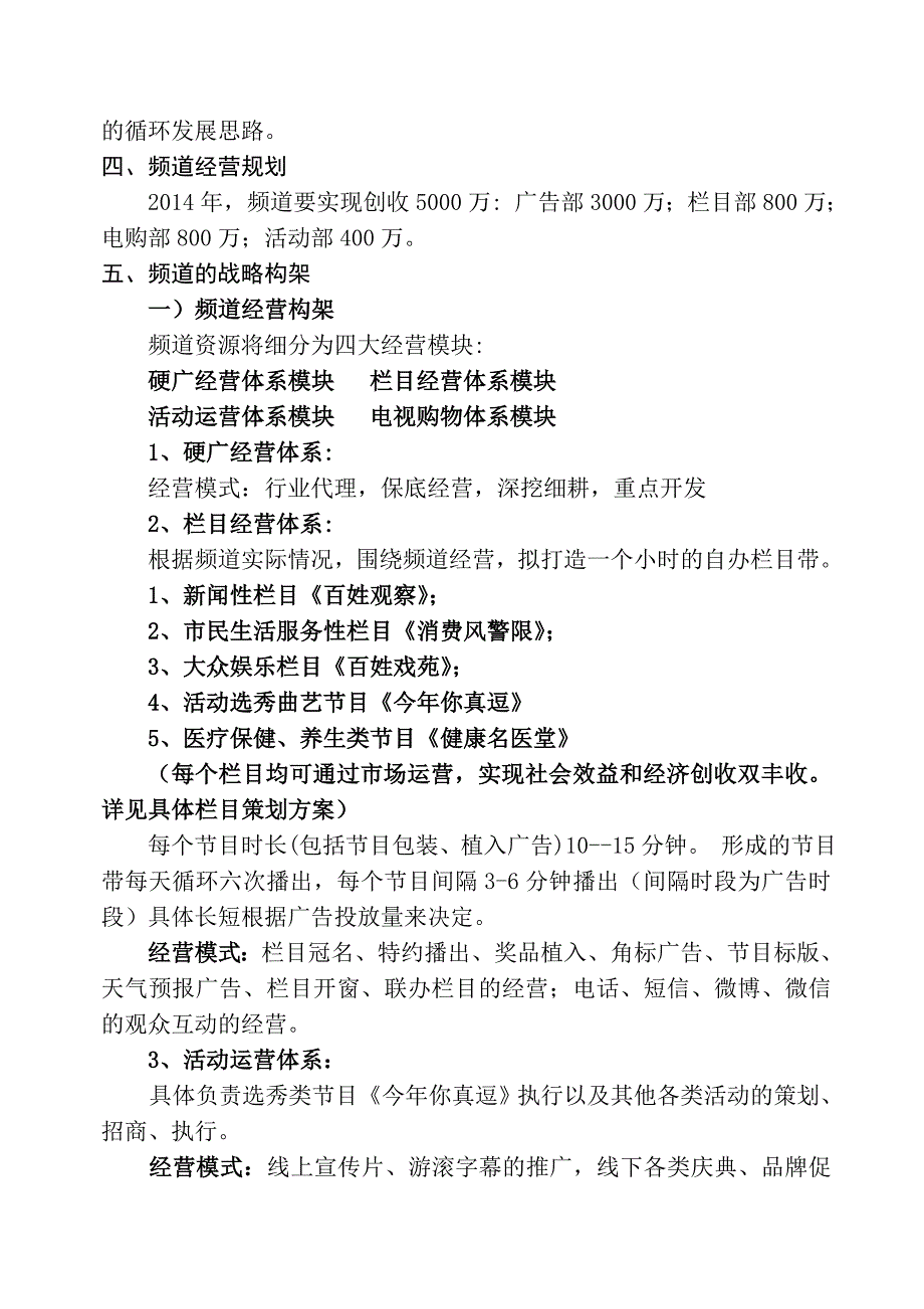 河南电视台移动频道运营管理方案.doc_第2页