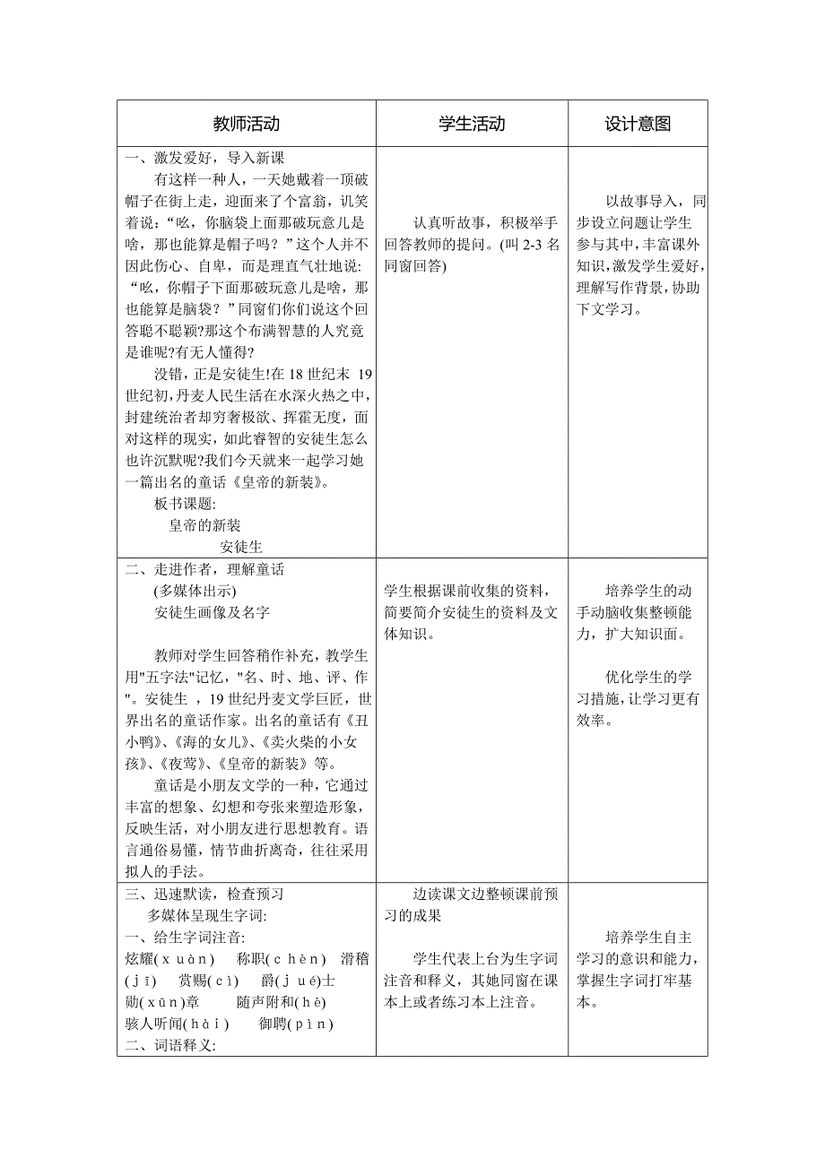 皇帝的新装教案_第2页