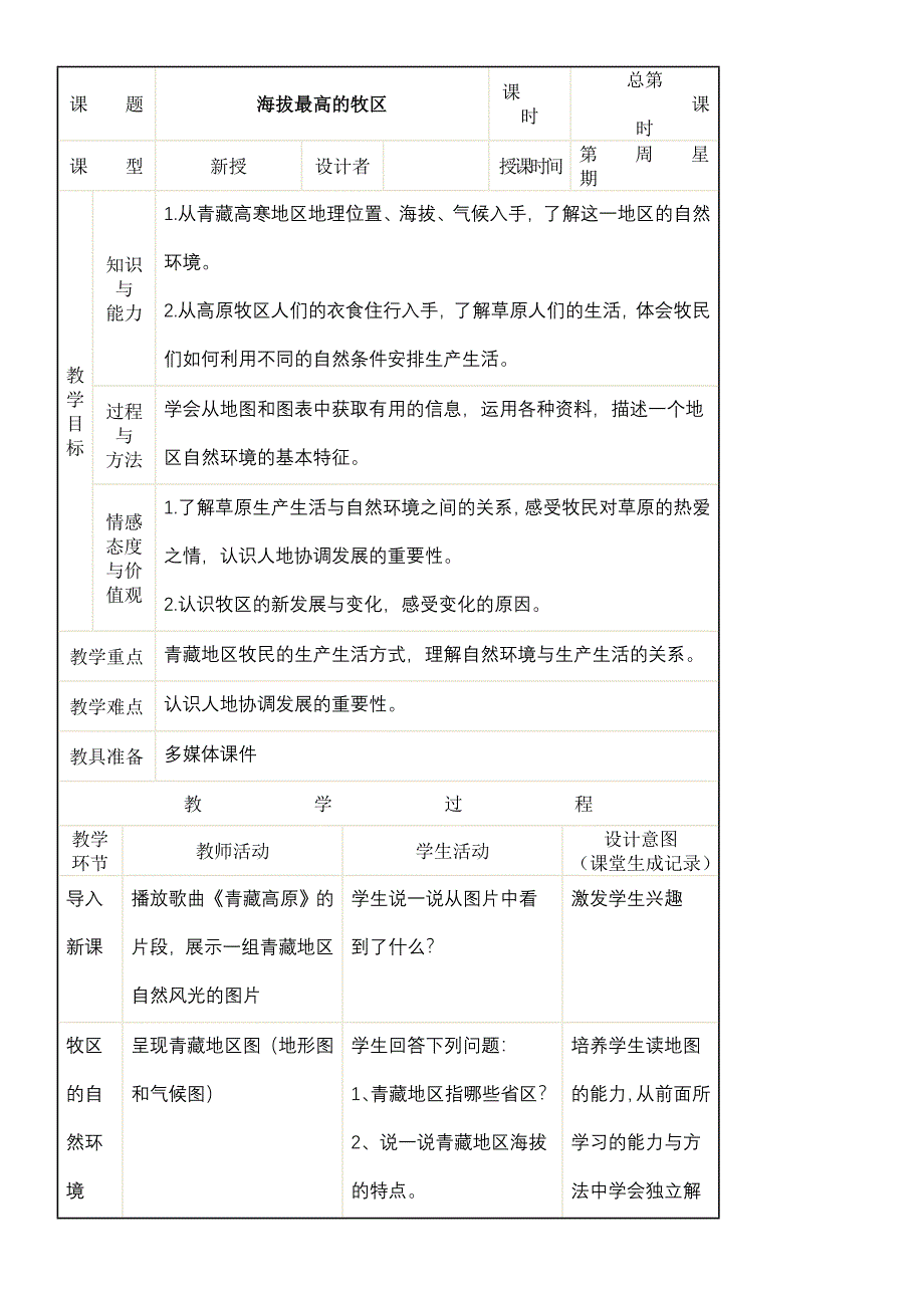 【教案】海拔最高的牧区1.doc_第1页