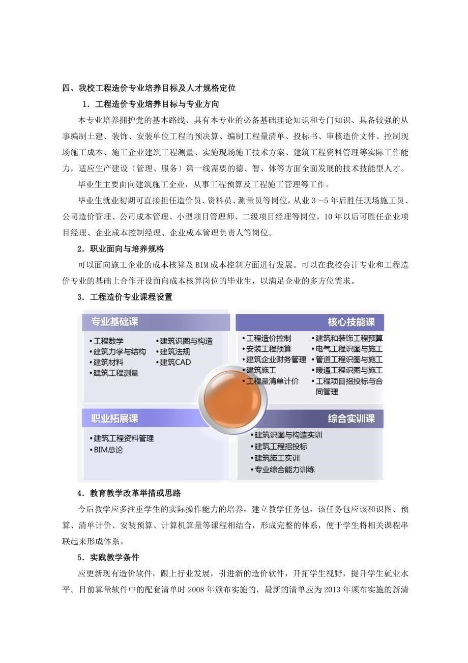 2014年工程造价专业调研报告_第5页