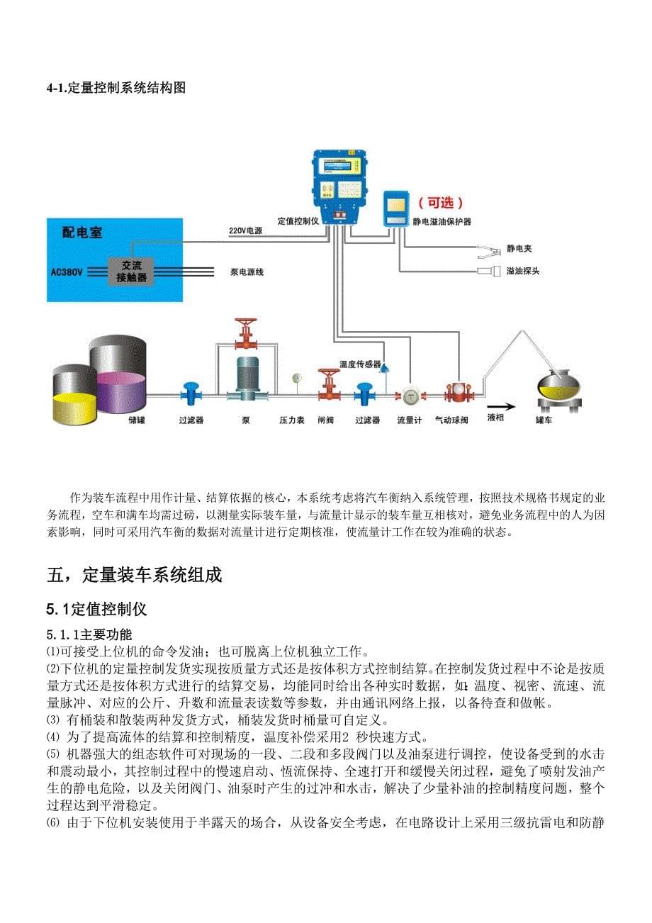 易辰仪表定量控制系统自动装车仪系统系统方案_第5页