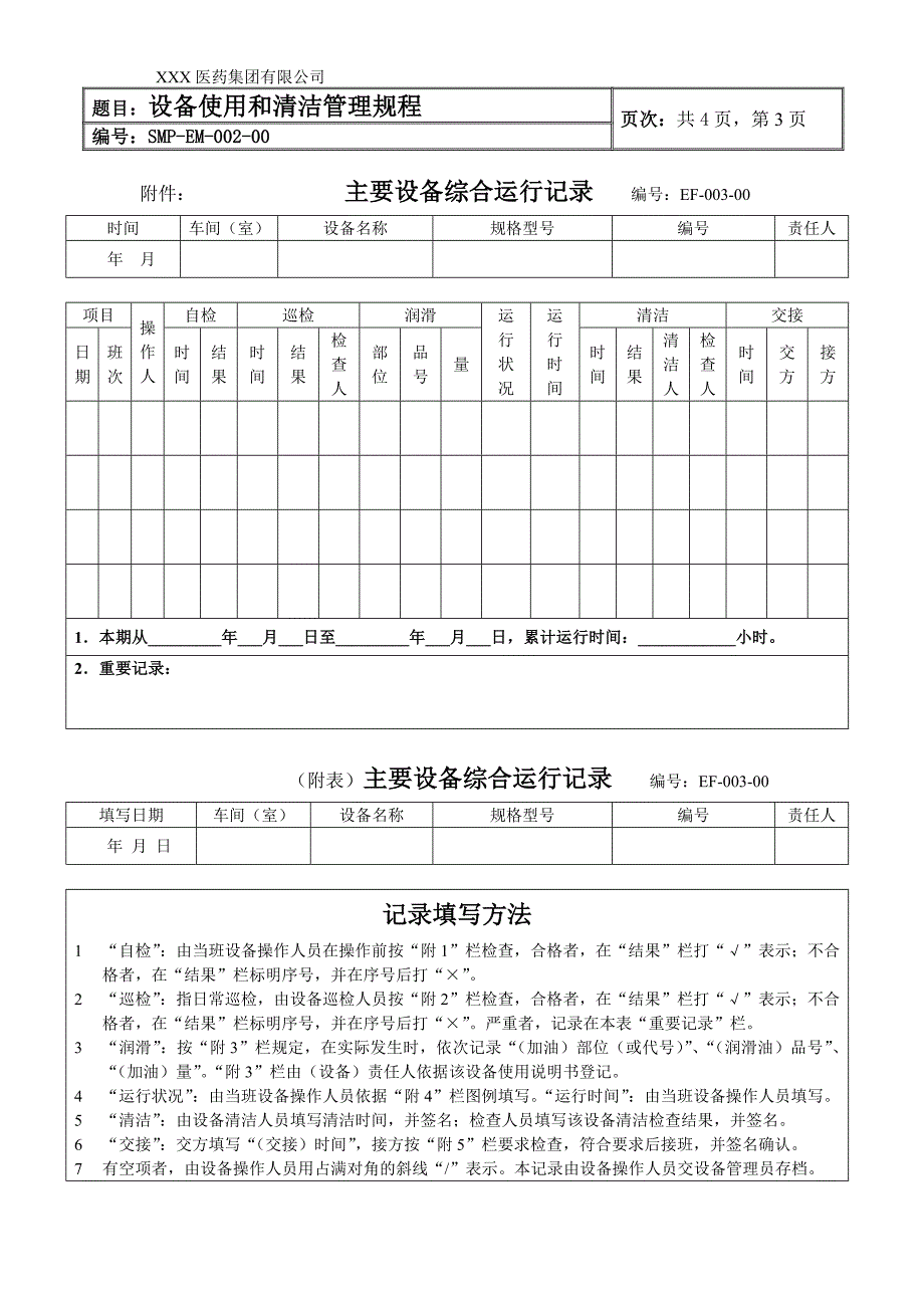 设备使用和清洁管理规程_第3页