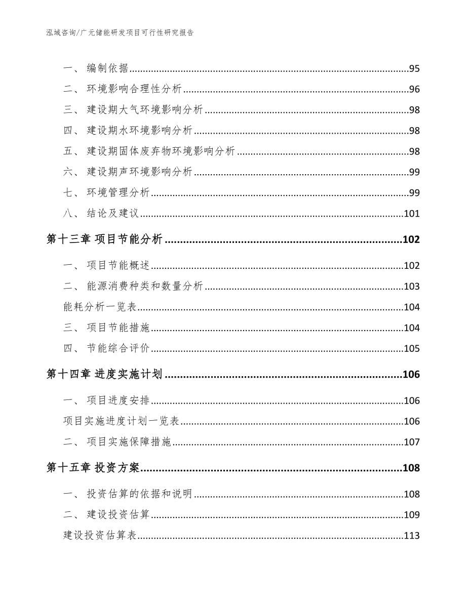 广元储能研发项目可行性研究报告参考模板_第5页