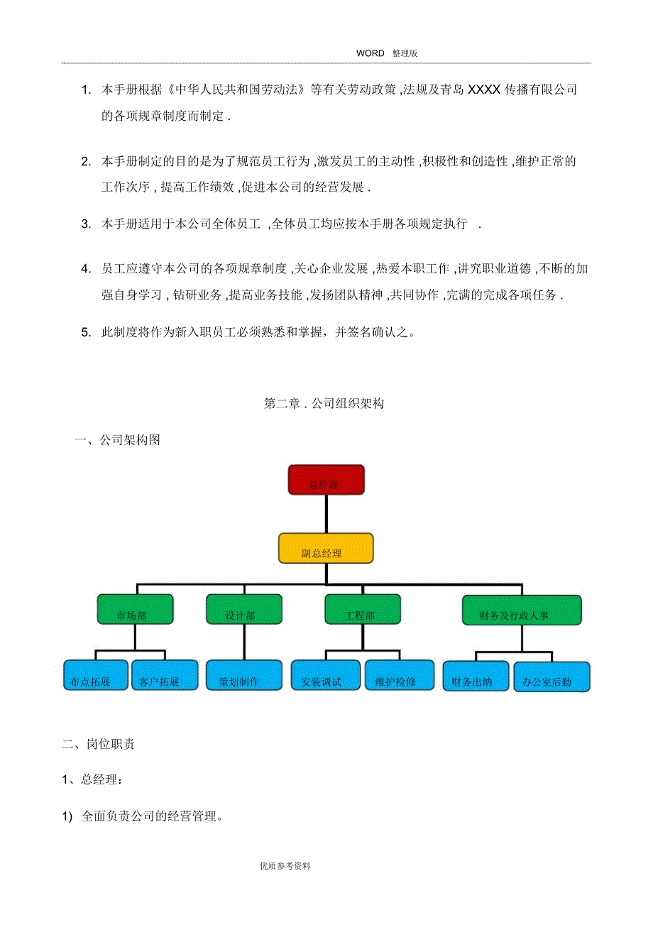 传统广告公司公司管理制度汇编[很全]_第3页