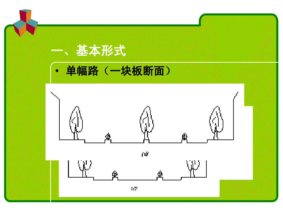 城市道路横断面形式、横坡与路拱.ppt_第3页