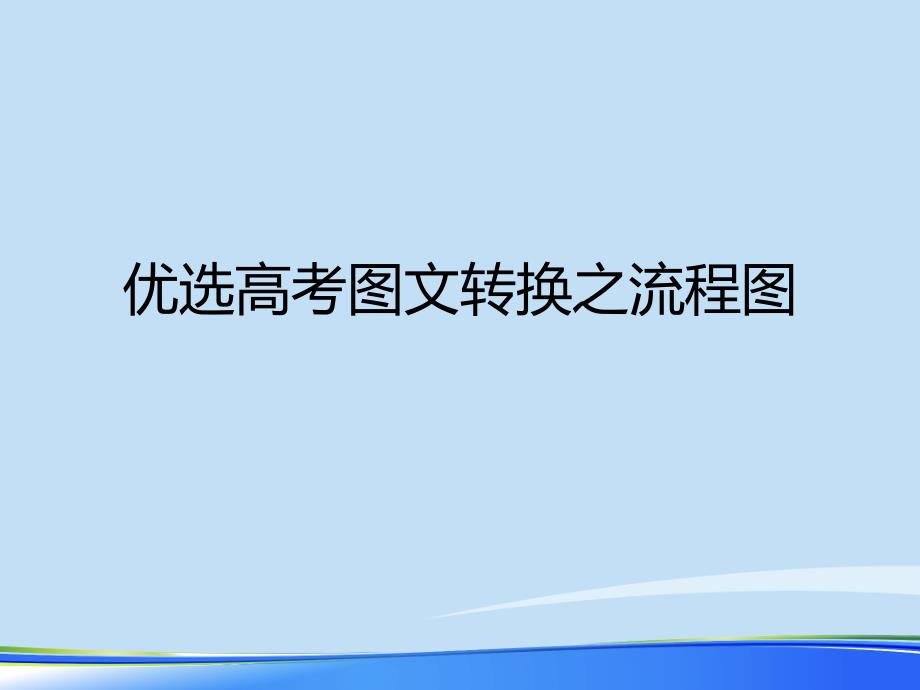 高考图文转换之流程图2021完整版课件_第2页