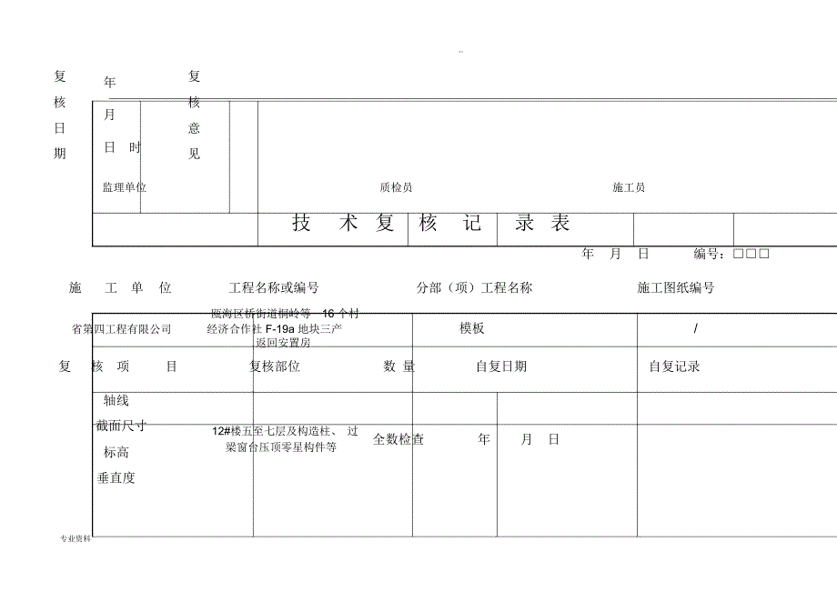 技术复核记录表(模板)_第3页