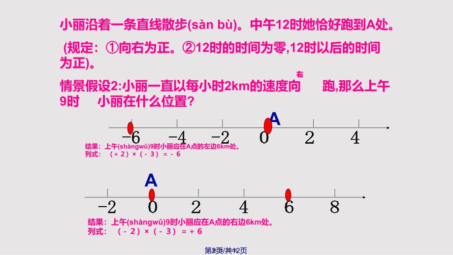 2.3有理数的乘法(1)实用教案_第2页