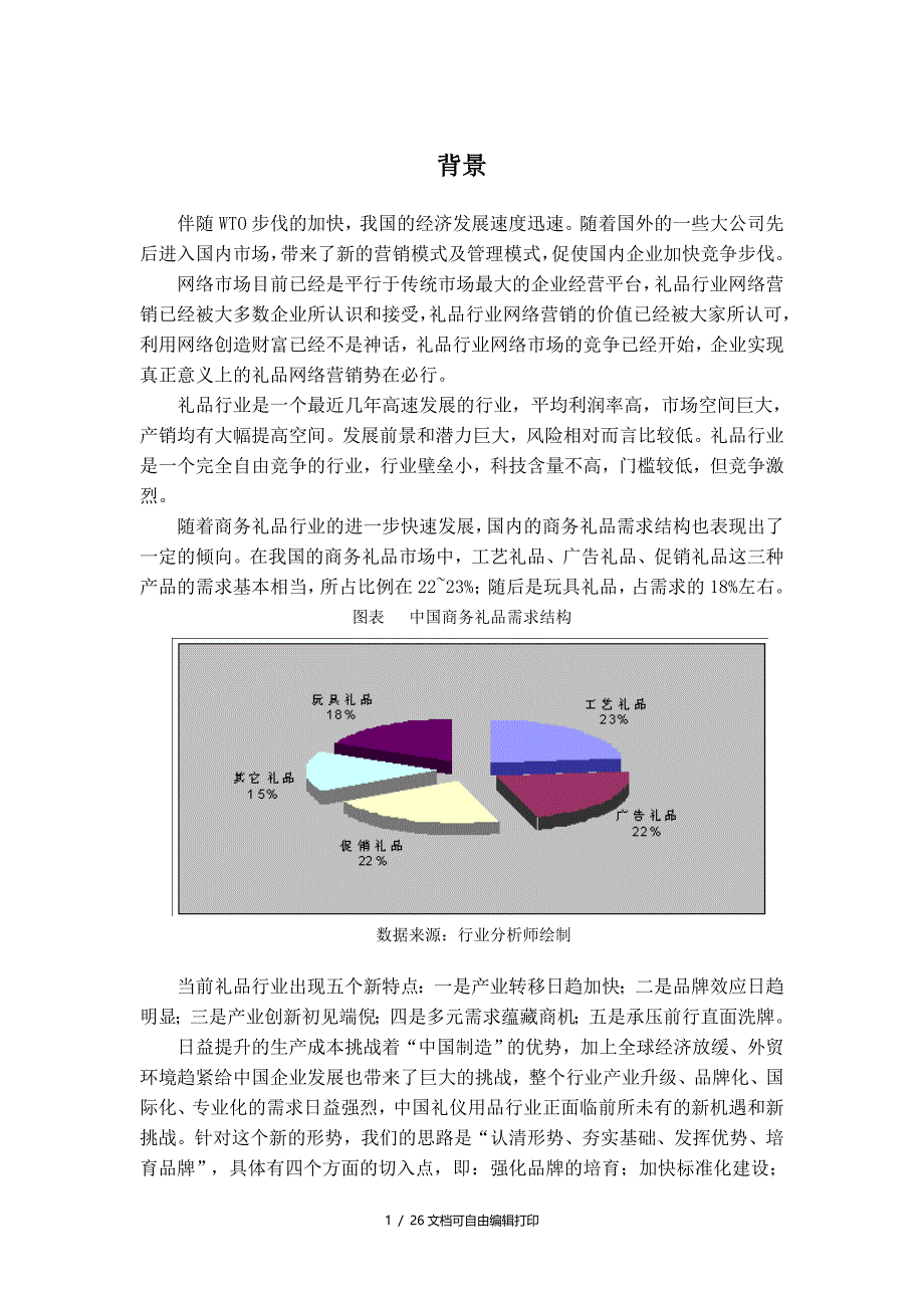 礼品网站运营策划方案_第3页