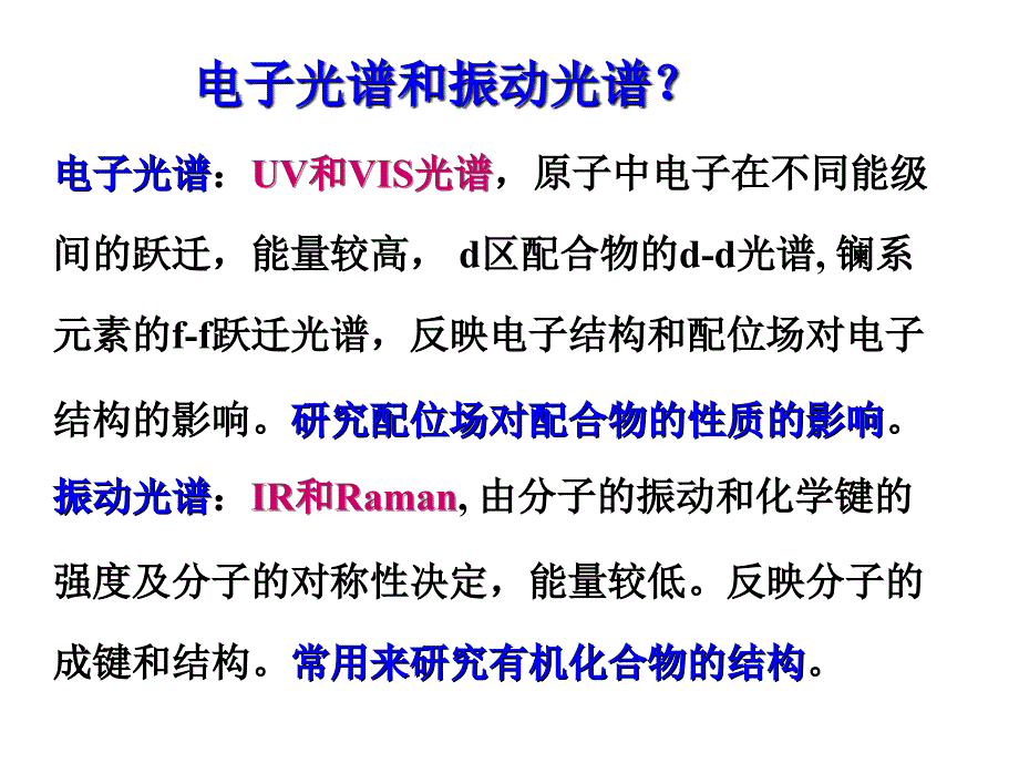 中级无机化学北大10年第3章配合物的电子光谱ppt课件_第2页