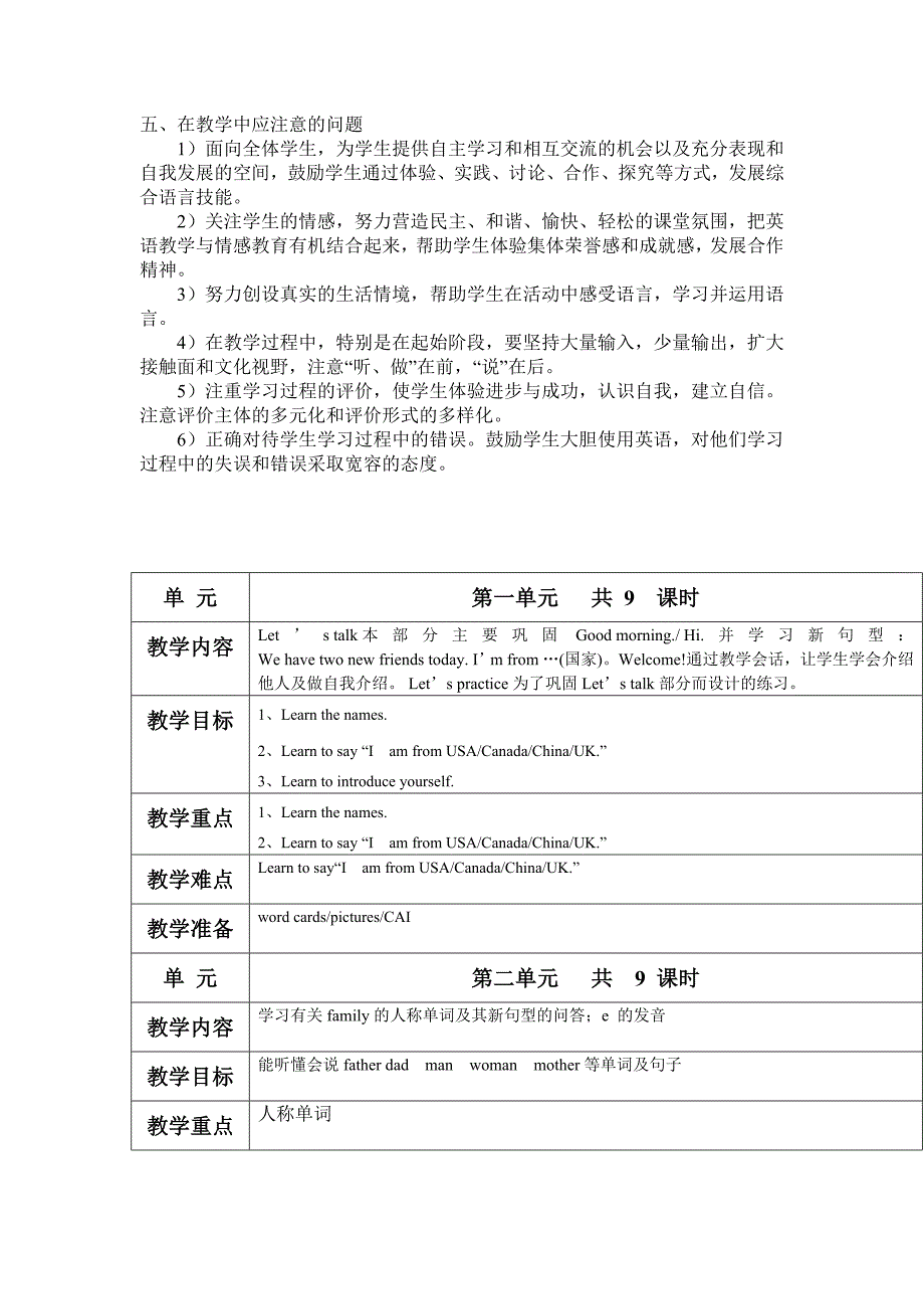 2013新版小学英语三年级下册教学计划.doc_第2页