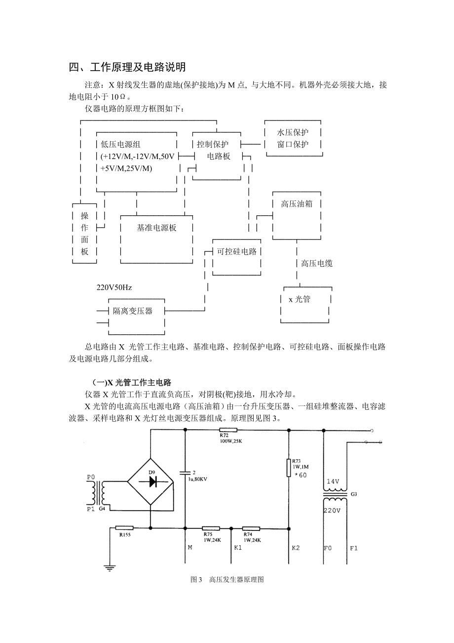 X射线发生器手册_第5页