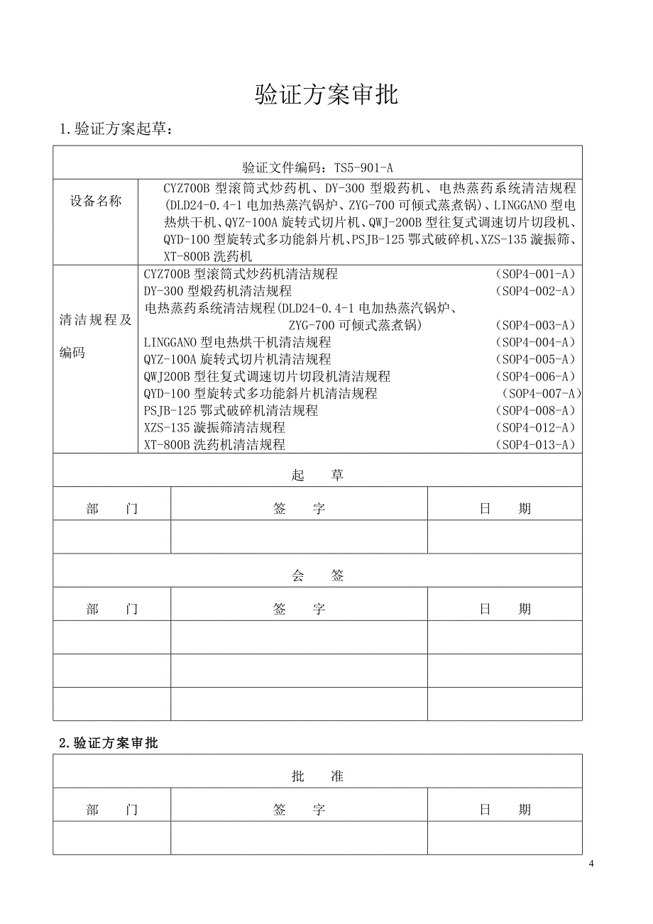 中药饮片生产设备清洁验证方案.doc_第4页