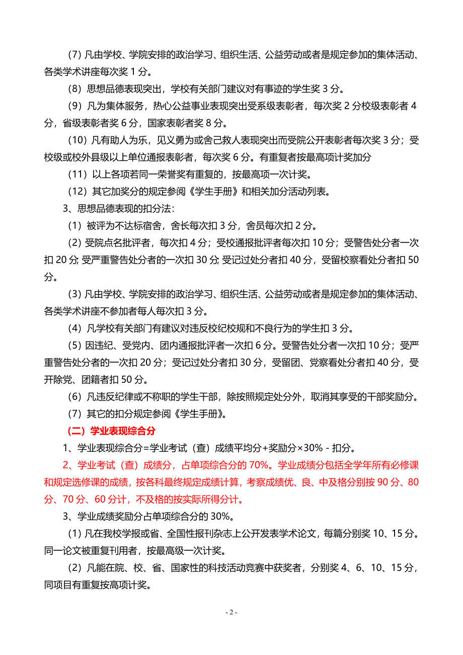 美术学院奖学金评定细则.doc_第2页