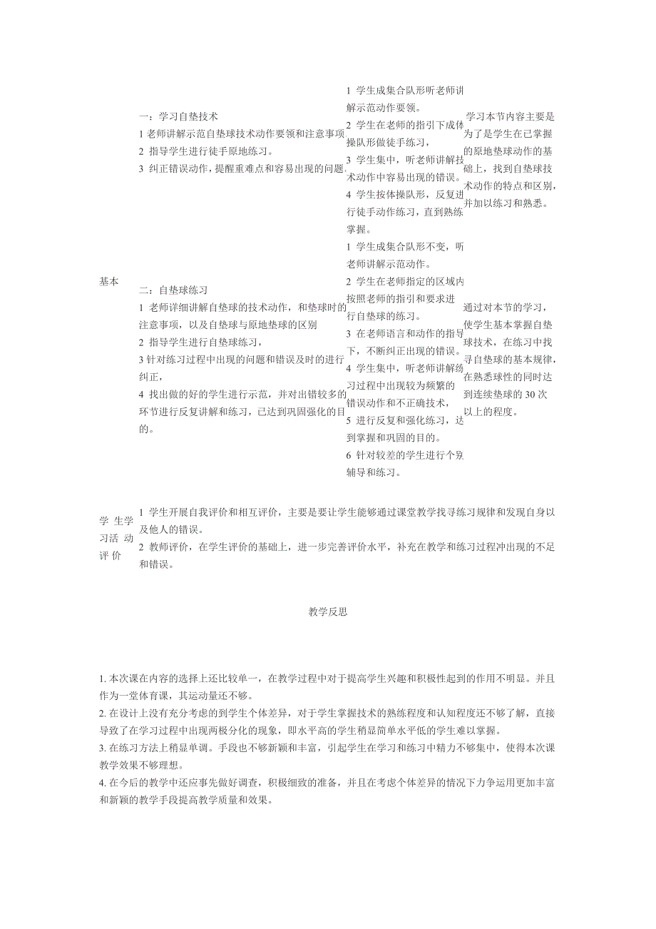 排球自垫球的教学_第2页