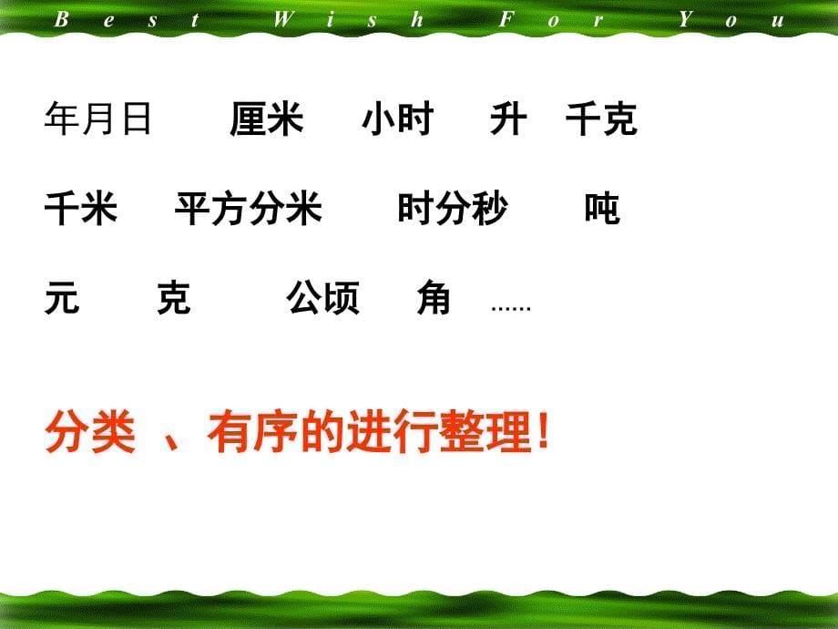 六年级总复习常见的量课件_第5页