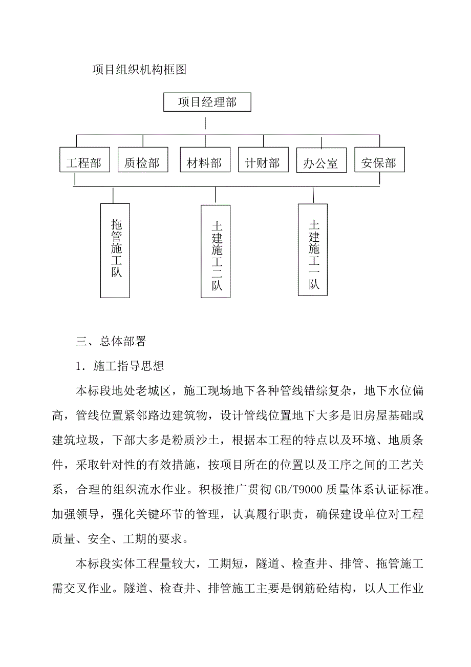 电力排管施工组织设计_职业规划_求职职场_实用文档_第3页