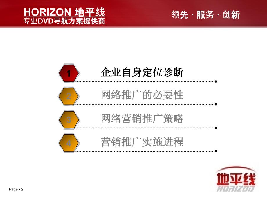 地平线DVD导航网络营销推广策略_第2页