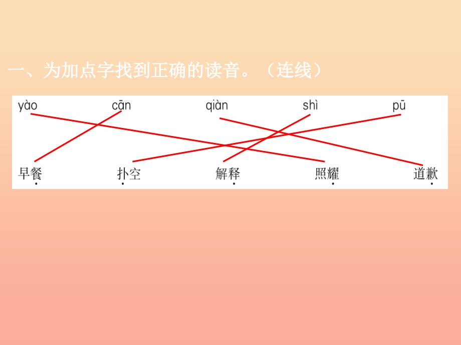 2022三年级语文下册第六单元第21课我不能失信习题课件新人教版_第2页