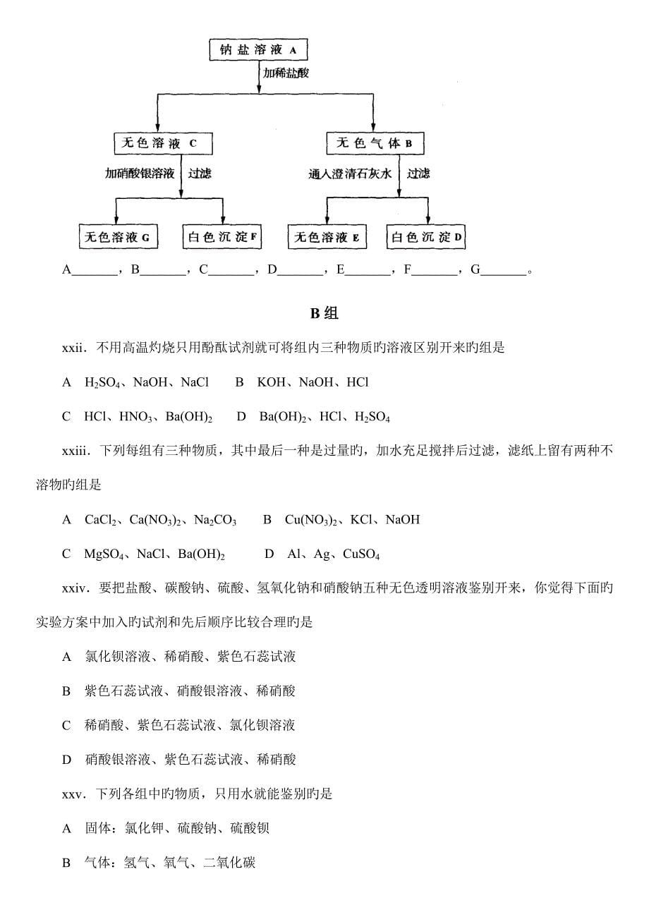 2022初中化学竞赛辅导资料_第5页