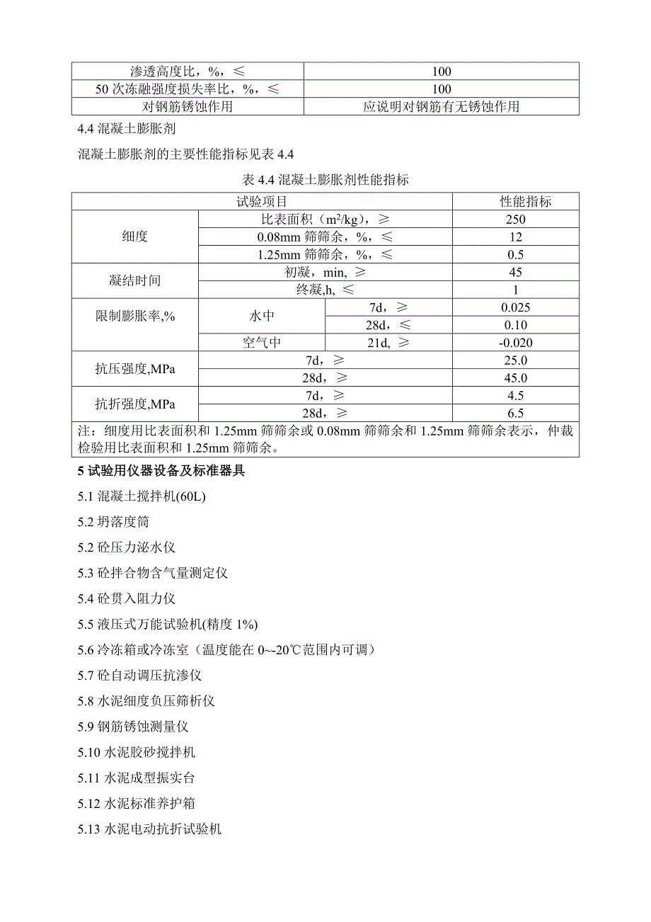 混凝土外加剂作业指导书_第4页