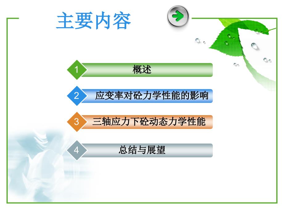 三轴应力状态下混凝土动态力学性能课件.ppt_第3页