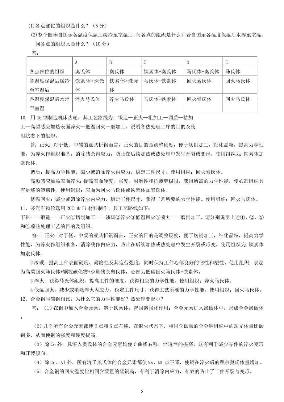 机械工程材料复习题-全.doc_第5页