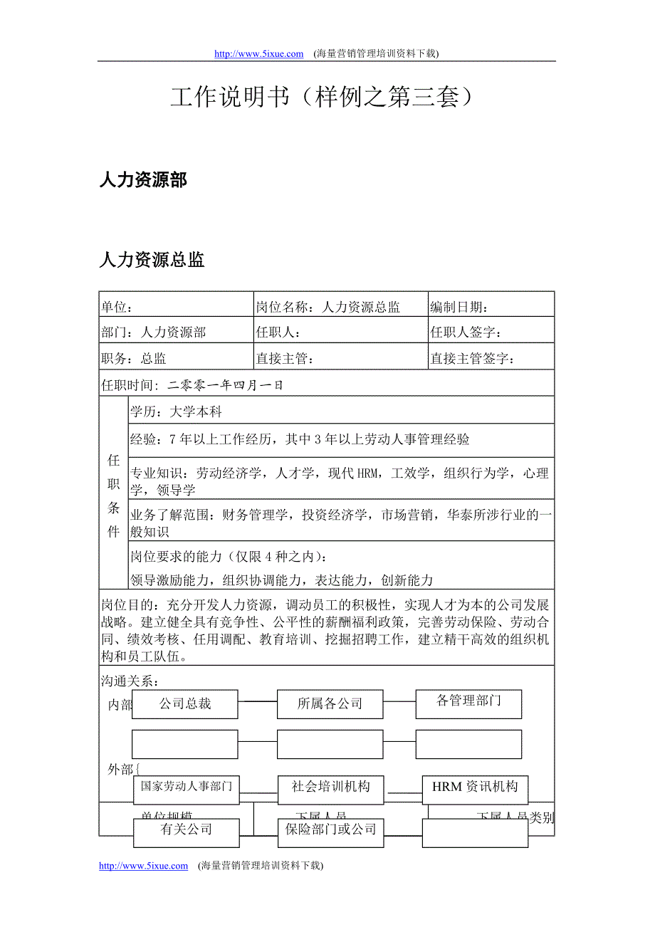 完整工作说明书.doc_第1页