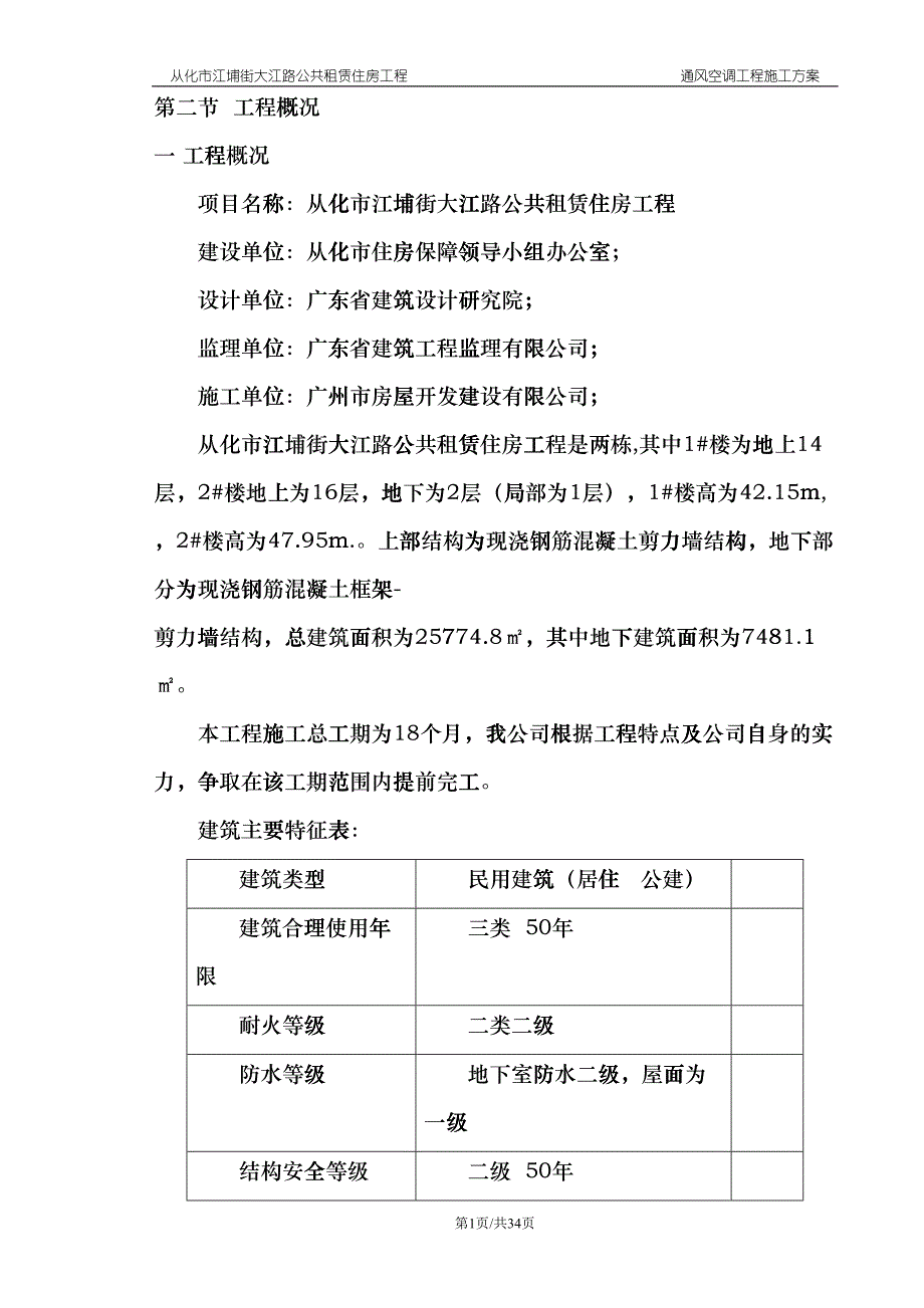 通风空调施工方案(DOC31页)gnkn_第4页