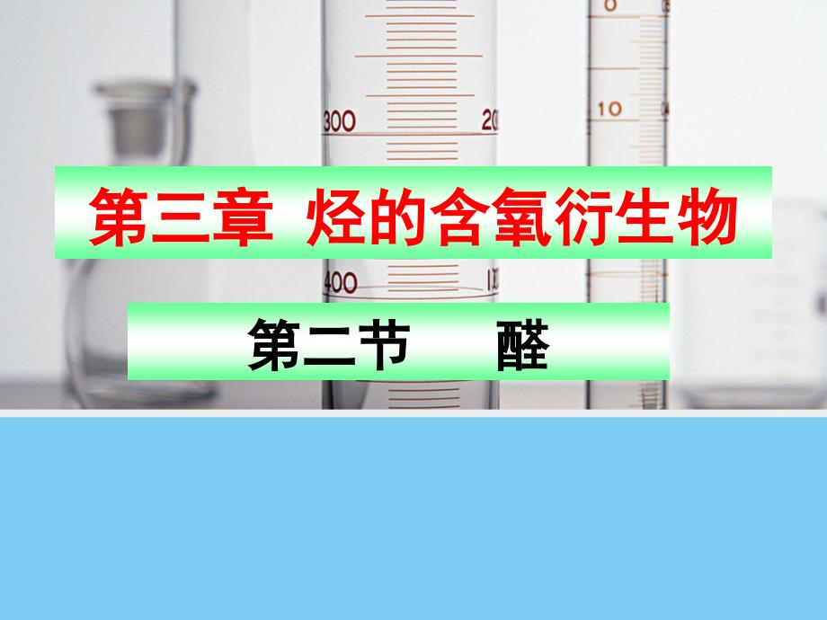 同课异构化学32醛课件人教版选修51一般_第1页