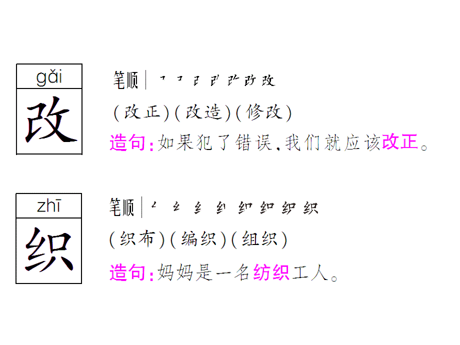 人教部编版版小学二年级语文上册ppt课件：24-孟母断织劝学_第4页