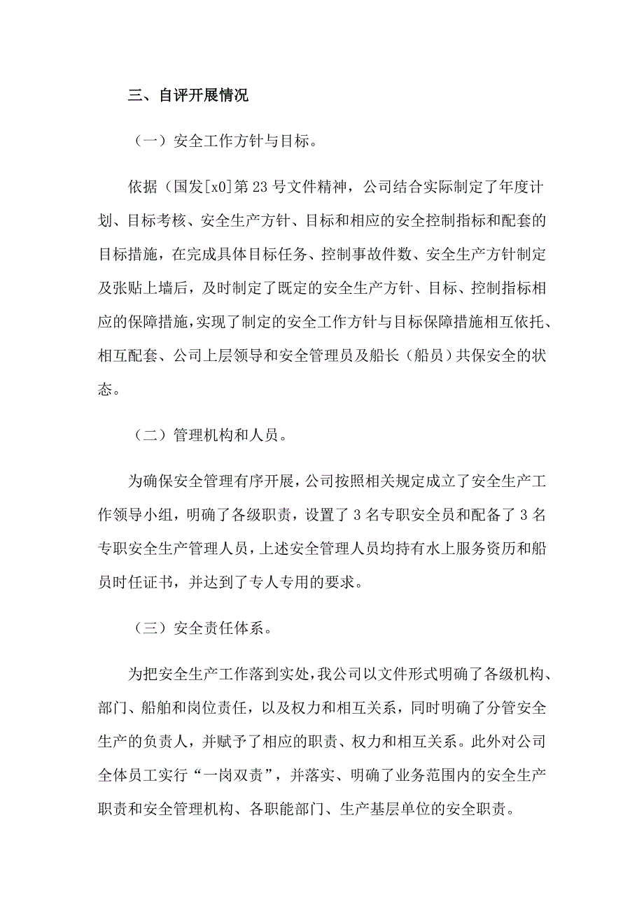 企业自查自评报告_第2页