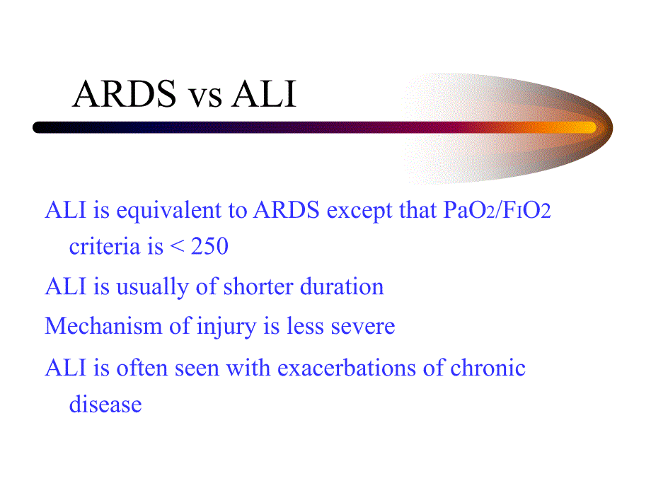 急性呼吸窘迫综合征课件ARDS_第3页