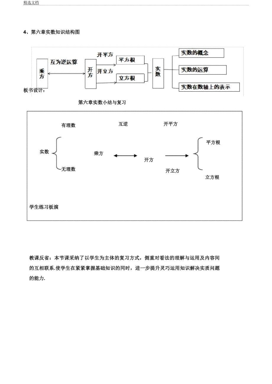 人教版七年级数学下册第六章实数小结课程教学课件.docx_第5页