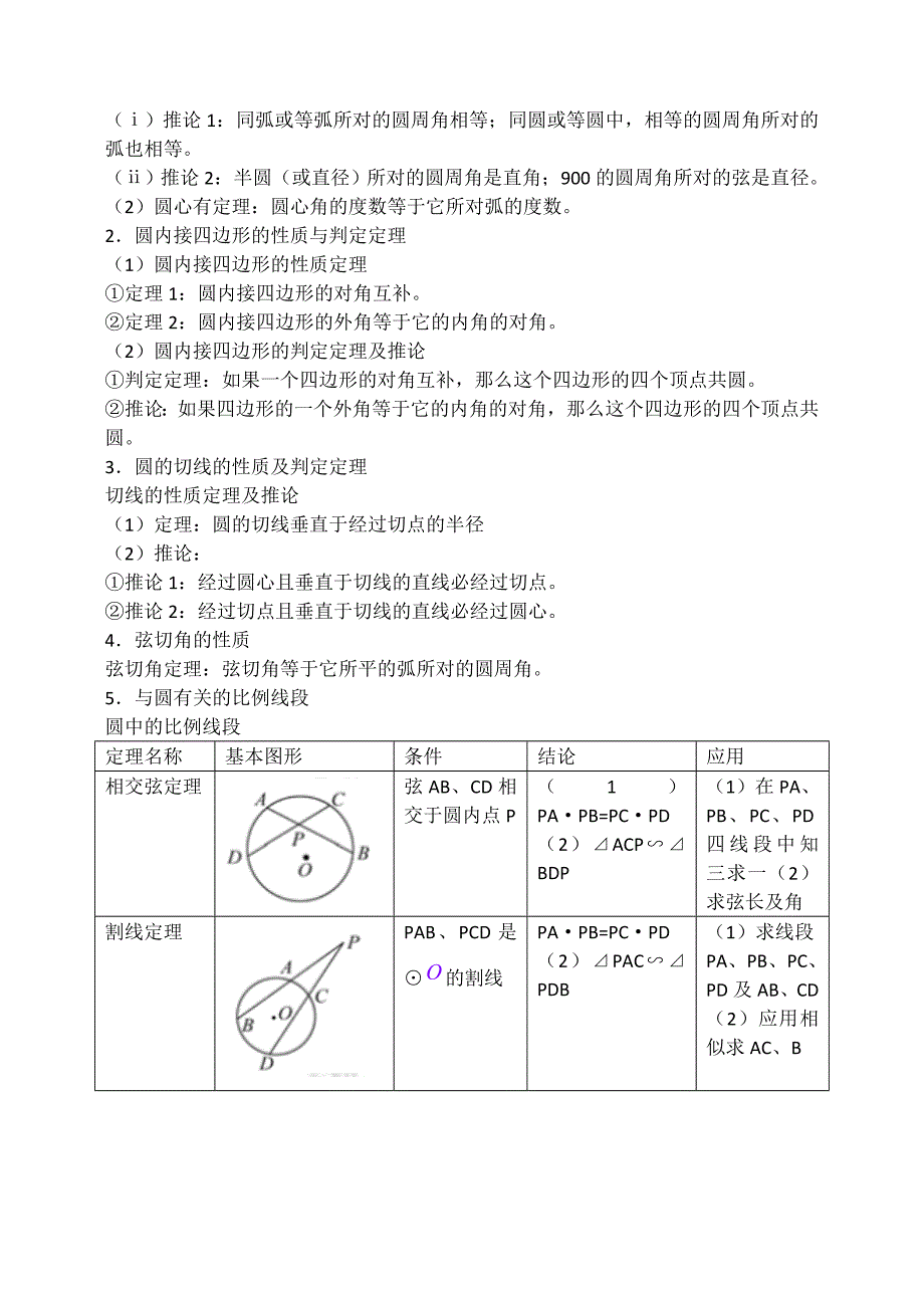 高考数学一轮复习导学案：几何证明选讲【B】含答案_第3页