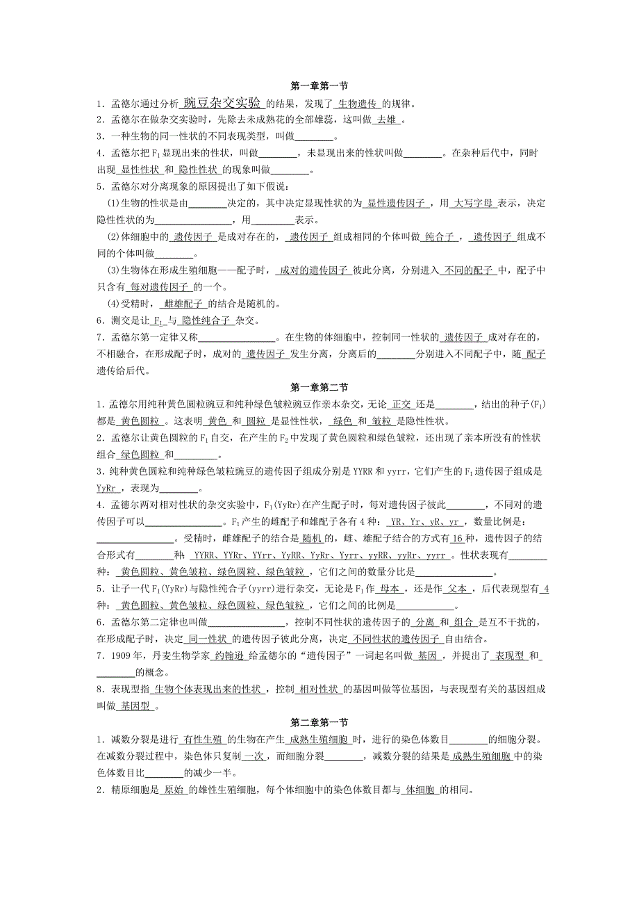 必修2知识点整理_第1页