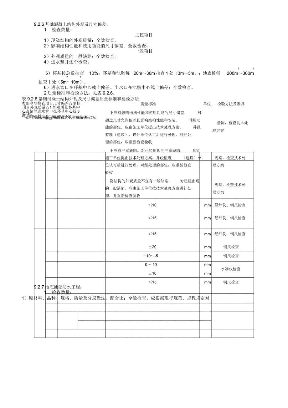 供水及水处理系统土建工程概述_第5页