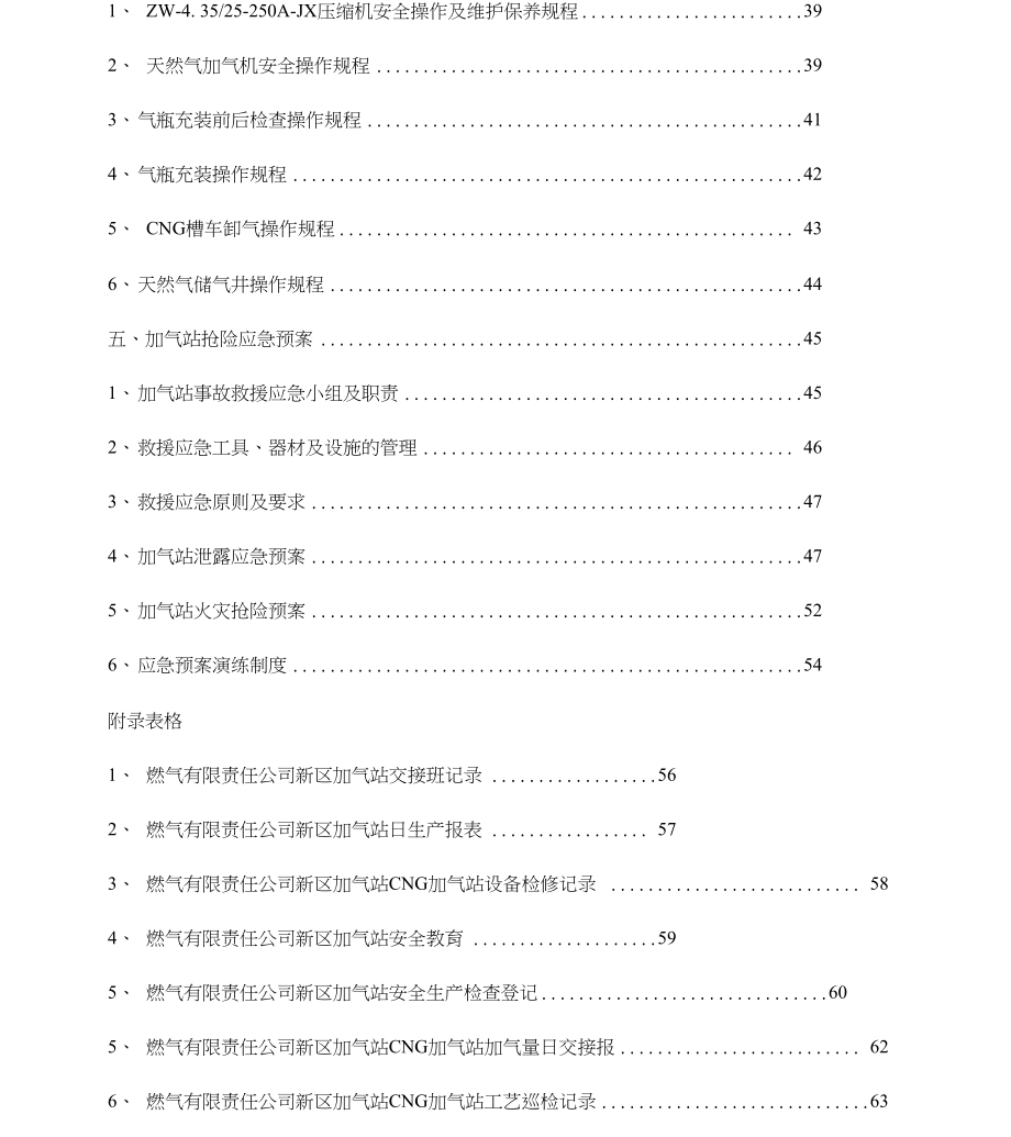 CNG加气站质量管理手册_第4页