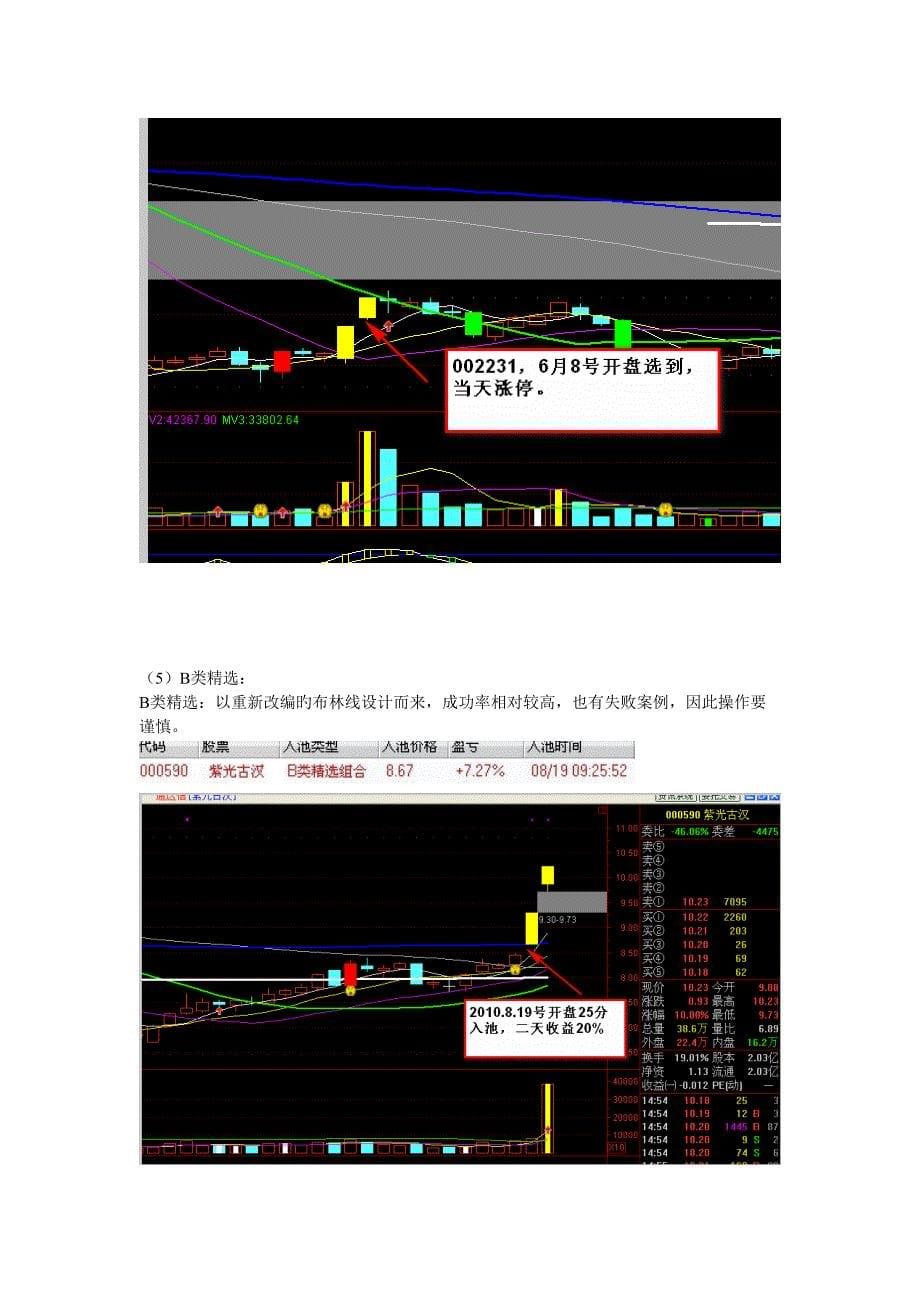 涨停版选股器使用专项说明书_第5页