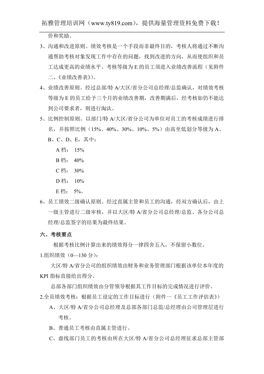 通信有限公司FY02绩效考核办法_第2页