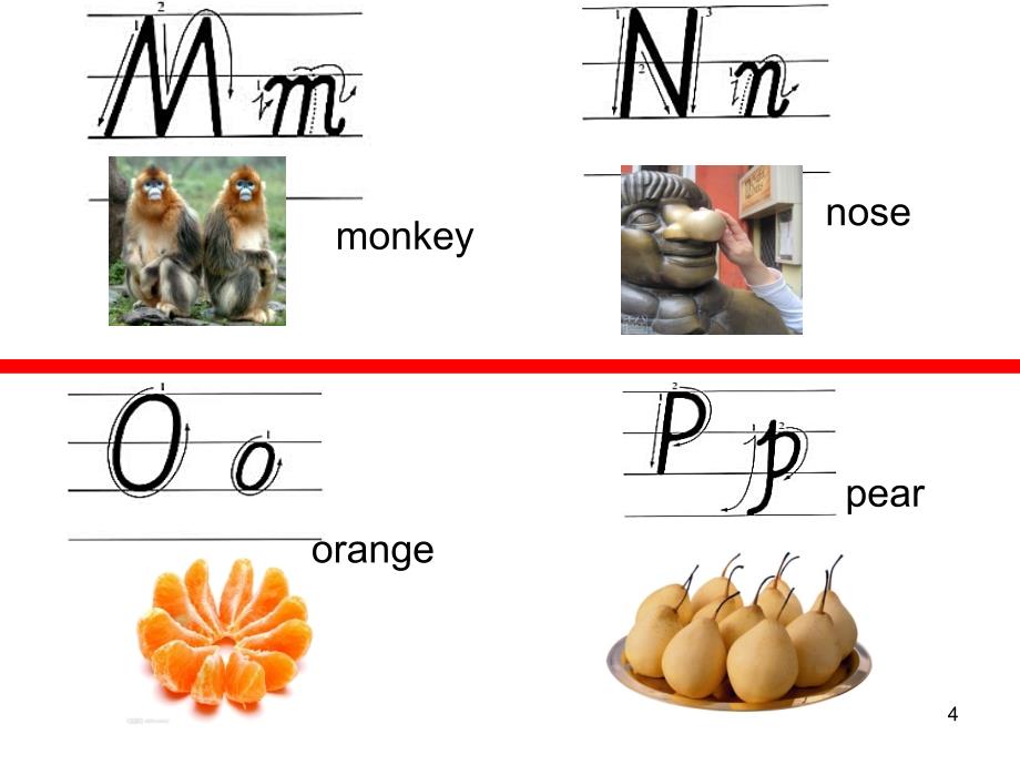 26个字母自然拼读带配图完整版课堂PPT_第4页