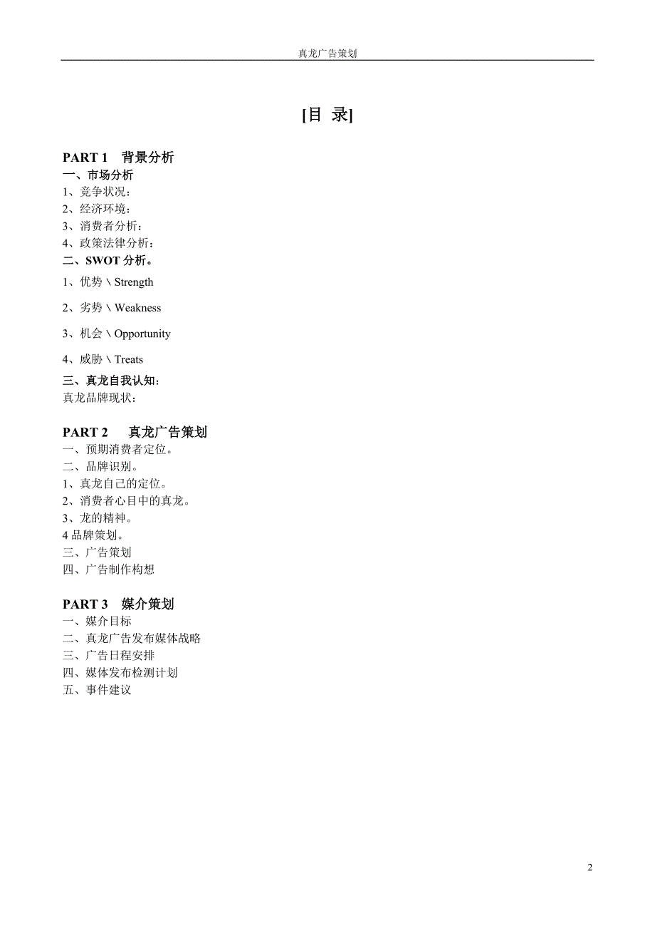 真龙品牌广告策划书.doc_第2页