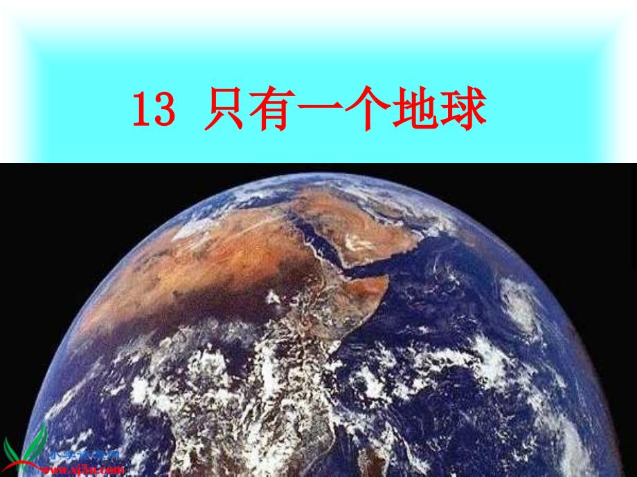 13《只有一个地球》_第3页