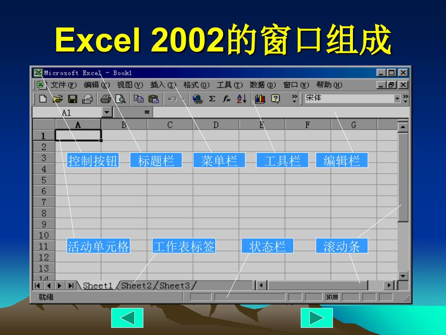 Excel2003培训教程课件_第4页